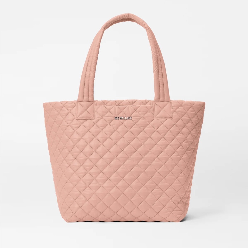 MZ Wallace Medium Metro Tote Deluxe in Dusty Rose